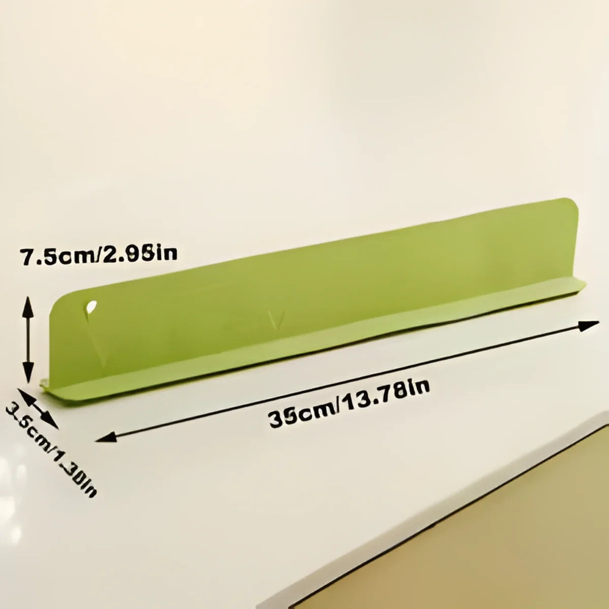 Silicone Sink Splash Guard – Water Baffle with Suction Cups